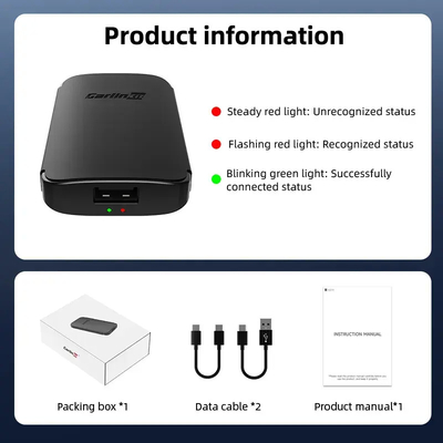 Fast Android Auto Wired To Wireless Adapter A2A Ai Box Built In Cuttingedge Dual Band Wifi