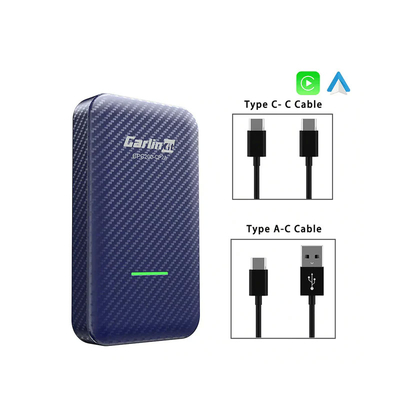 Wired  To Wireless Adapter Carplay And Android Auto Adapter 5.8 GHz CP2A Plug And Play For Factory Wired Cars