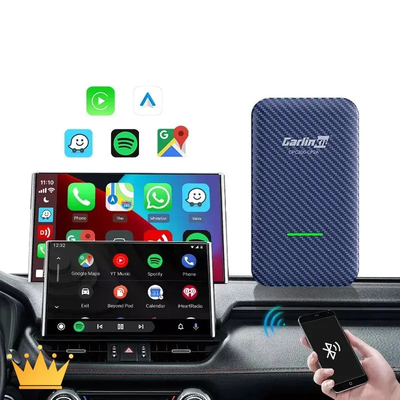 Portable wired to wireless Adapter carplay apple & android auto  Smart Dongle Adapter CP2A Multimedia Box