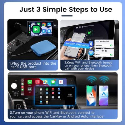 Wired To Wireless Adapter Carplay And Android Auto  Mini SE Pro Automatic Connection Dongle