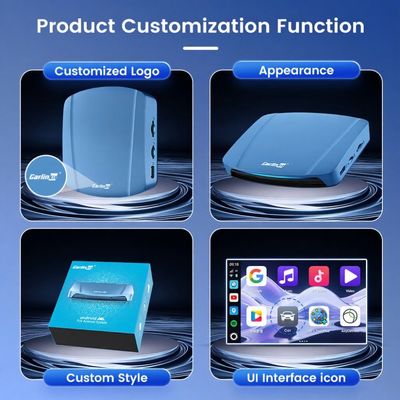 Universal Carlinkit Tbox ultra Tv Dongle6350 8G 256Gb Wireless 5G 2.4G Carplay Adapter Sans Fil Car Play Android 15 Smart Ai Box