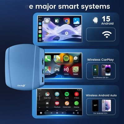 Universal Carlinkit Tbox ultra Tv Dongle6350 8G 256Gb Wireless 5G 2.4G Carplay Adapter Sans Fil Car Play Android 15 Smart Ai Box