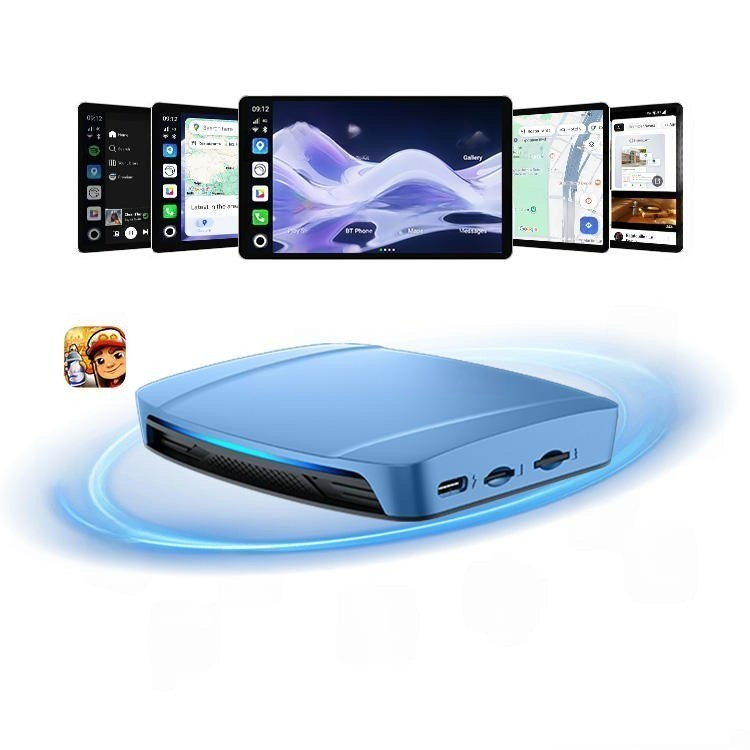 Universal Carlinkit Tbox ultra Tv Dongle6350 8G 256Gb Wireless 5G 2.4G Carplay Adapter Sans Fil Car Play Android 15 Smart Ai Box